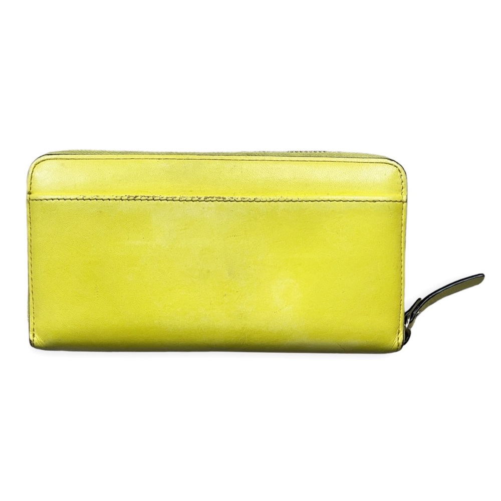 Kate Spade New York large Continental Wallet in Lemon Yellow - Picture 4 of 8